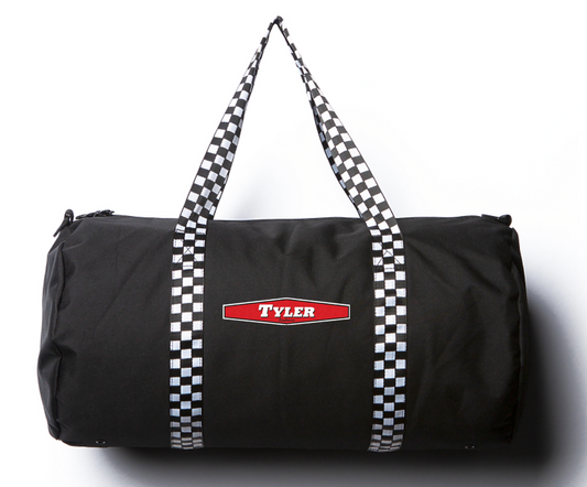 Classic Hex-Duffel Black and Checkered