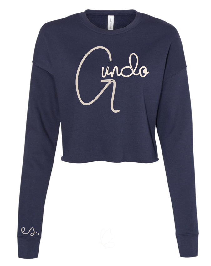 Women's Gundo Crop Crewneck Fleece Sweatshirt