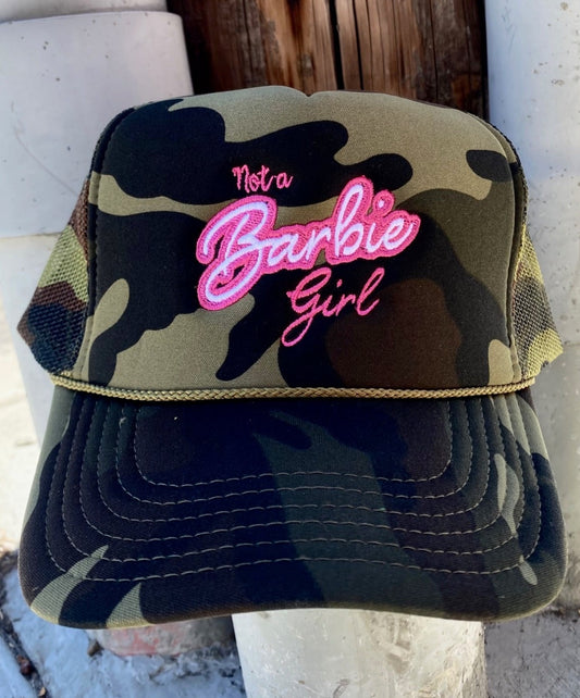 "Not a Barbie Girl" Embroidered