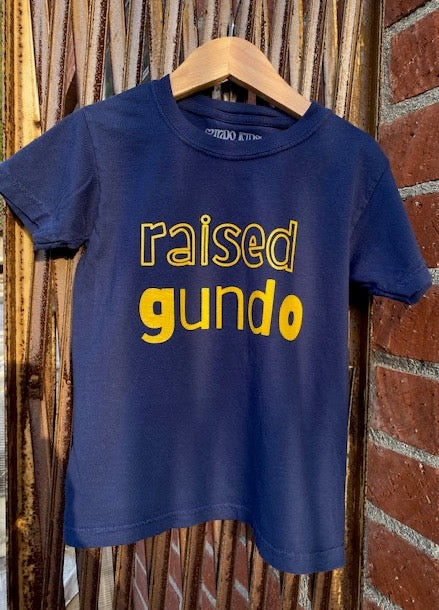 Youth Raised Gundo Classic Blue & Gold