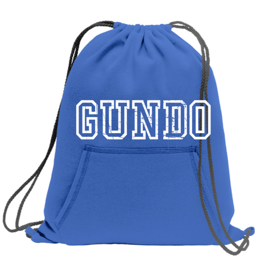 Gundo Hoodie Drawstring Backpacks (2 color-ways)